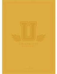 Shkolyaryk Publishing House University International A5 60 Lapos Tűzött Kockás Füzet (A5-060-5407K)