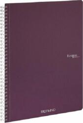 Fedrigoni Ecoqua A4 70 Lapos Lila Sima Spirálfüzet (19290012)