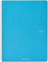 Fedrigoni Ecoqua A5 70 Lapos Türkiz Kockás Spirálfüzet (19148111)