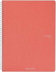 Fedrigoni Ecoqua A5 70 Lapos Korall Sima Spirálfüzet (19148005)
