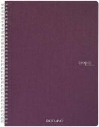 Fedrigoni Ecoqua A5 70 Lapos Lila Sima Spirálfüzet (19148012)
