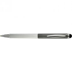 Zebra "Telescopic Metal Stylus" golyóstoll 0,24mm, grafitszürke tolltest, kék (46619)