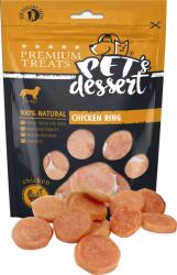  Pet's Dessert Pet's Dessert Dog Chicken Ring, 80 g