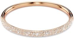Swarovski Brățară solidă din bronz cu cristale strălucitoare Meteora 568861 17, 5 cm