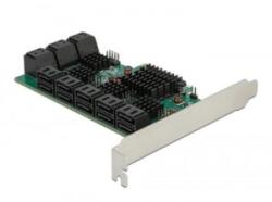 Delock 16 portos SATA PCI Express x4 kártya (90073) (90073)