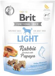 Brit Care dog Functional snack light rabbit 150g Recomoense cu continut scazut de calorii pentru caini, cu iepure