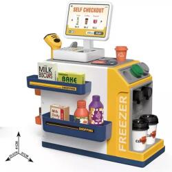 Man Yuk Toys Szupermarket játékszett kávéfőzővel - 46 db-os (668-125)