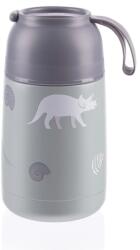Zopa Rozsdamentes acél ételtároló termosz szilikon fogantyúval 620ml dino