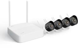 Tenda K4W-3TC Video Security Kit 2K, 3MP, Wi-Fi, IP66, Android/iOS, Color night vis. , sound, H. 265 (K4W-3TC)