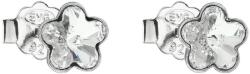 Evolution Group 31080.1 virágcsokor formájú, Swarovski kristályokkal, (Ag, 925/1000, 0, 7 g, fehér)