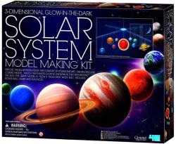 4M Set creativ 4M - Carusel 3D strălucitor al sistemului solar (4m-05520)