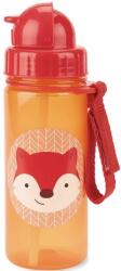 Skip Hop Sticlă cu pai Skip Hop Zoo - Fox, 385 ml (9N568310)