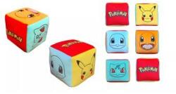 Halantex Pokémon: pernă cub Faces - 25 x 25 x 25 cm