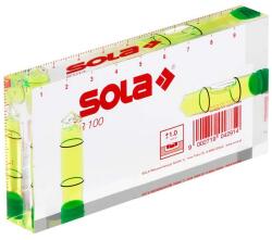 SOLA vízmérték 100x50x15 r 100 zöld
