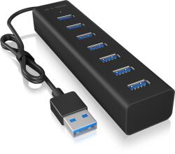 RaidSonic ICY BOX IB-Hub -1700-U3 USB 3.0 Hub - 7 Port