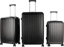 AGA Set troler - Aga Travel MR4668 - Negru (K19478) Valiza