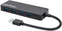 Manhattan 164900 USB 3.2 Gen1 Hub - 4 Port