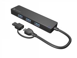 NATEC Mayfly USB Type-A 3.0 Hub - 4 Port