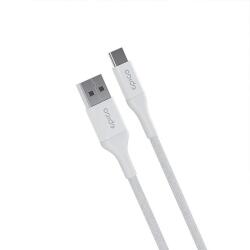 Epico USB-C USB-A-ra Átalakító Kábel - 1.2 m, Fehér