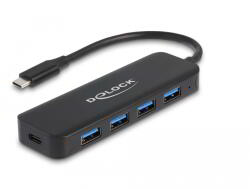 Delock 64170 USB-C Hub - 4 Port