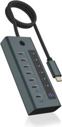 RaidSonic ICY BOX IB-Hub -1457-C31 20W USB Type-C 3.2 Hub - 7 Port