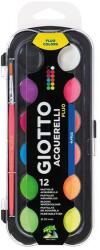 GIOTTO Aquarelli 30 mm fluoreszkáló színek 12 db (3514 00)