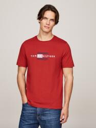 Tommy Hilfiger S/S T-Shirt XS | Bărbați | Tricouri | Roșu | MW0MW36455XNN (MW0MW36455XNN)