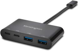 Kensington CH1000 USB-C Hub - 4 Port, Fekete