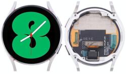 NBA001LCD1011200276622071 Samsung Galaxy Watch4 40mm OEM LCD kijelző, érintővel Ezüst kerettel, előlap (NBA001LCD1011200276622071)