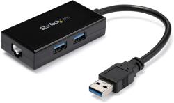 StarTech USB31000S2H USB Type-AC 3.0 Hub - + RJ45 2 Port