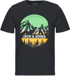 JACK & JONES Tricouri mânecă scurtă Bărbați JJPEAK Jack & Jones Negru EU S