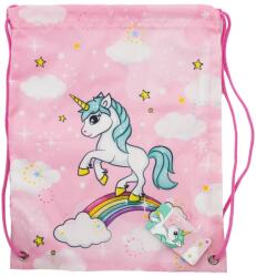 Stor - Pungă retractabilă UNICORN Pink 25x30cm, 29054 (8412497290543)