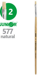 Junior - Pensulă plată nr. 2 577 Natural (8586022852558)