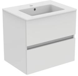 Ideal Standard Eurovit+ mosdó, 60cm, két fiókos alsó szekrénnyel, magasfényű fehér (IS-R0572WG)