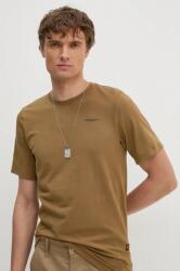G-Star t-shirt barna, férfi, sima - barna S