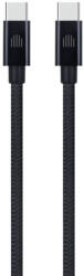 Dviced Cable USB-C to USB-C Nylon Textile 0, 25m - Black (DV120009)