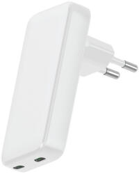 Dviced Slim Wall charger 45W GaN 2 USB-C EU - White (DV221001) - bbmarket
