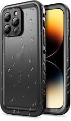Tech-Protect iPhone 14 Pro Max Tok - Tech-Protect ShellBox IP68 Vízálló - Fekete (WR-171434)