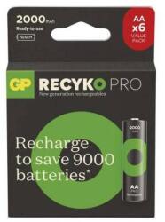 GP Batteries ReCyko Pro NiMH Akkumulátor HR6 (AA) 6db (B2620V)