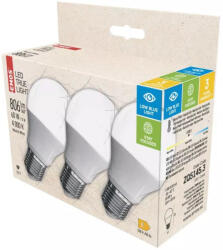 EMOS LED izzó True Light A60 / E27 / 7, 2 W (60 W) / 806 lm / természetes fehér (ZQ5145-3)
