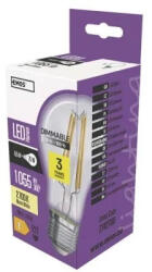 EMOS LED izzó Filament A60 / E27 / 8, 5 W (75 W) / 1 055 lm / meleg fehér / dimmelhető (Z74270D)