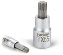 Fortum Bitdugófej, torx, 1/4", 61CrV5/S2, mattkróm; TX25 (4701723) - barkacsland