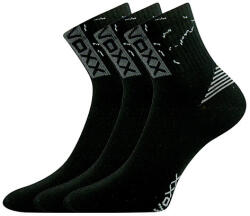 VoXX 3PACK zokni VoXX fekete (Codex) S