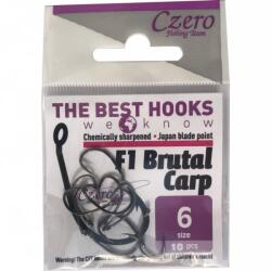 Czero Fishing Team Czero F1 Brutal Carp horog 6 10 db/csg (010-CFT1394)