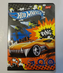  Autós/Hot wheels 2. osztályos vonalas füzet, Sárga, A5/16-32 - Unipap (COR_2018_UN0994V1_2o_s)