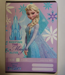  Hercegnős Frozen/Jégvarázs 2. osztályos vonalas füzet, Keeping, A5/16-32 (ZI_2018_034_ke)