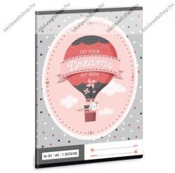 Ars Una Állatos Fly High 2. osztályos vonalas füzet (A5/16-32) (93597548)