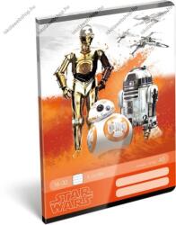  Star Wars 3 robot 2. osztályos vonalas füzet, A5/16-32 (ZI_2018_039)