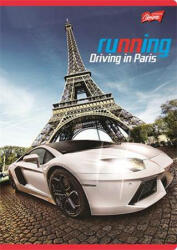  Autós - Running Fehér 2. osztályos vonalas füzet (A5/16-32) (COR_2018_UNRUN532K_2o_feh)