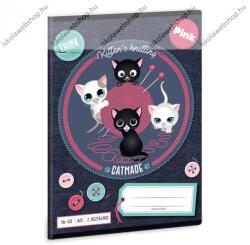 Ars Una Állatos Cicás/Think Pink 2. osztályos vonalas füzet, A5/16-32 - Ars Una (93598408)